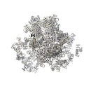 50 Pack 17 x 9.5 mm Upper Case Faith Letter Charms with Jump Rings fit Pendant, Key Chains, Key Rings, Choker, Necklace, Bracelet, Bag Charms, etc