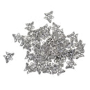 50 Pieces Alloy Hollow Butterfly Shaped Dangle Pendants Charms Findings for DIY Necklace Bracelet Earrings