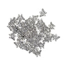 50 Pieces Alloy Hollow Butterfly Shaped Dangle Pendants Charms Findings for DIY Necklace Bracelet Earrings