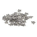 50 Pieces Alloy Hollow Butterfly Shaped Dangle Pendants Charms Findings for DIY Necklace Bracelet Earrings