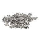 50 Pieces Alloy Hollow Butterfly Shaped Dangle Pendants Charms Findings for DIY Necklace Bracelet Earrings