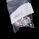 3 Pieces Mixed Color Pearl Round Cage Charms Locket Pendant Jewelry Crafts