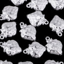 20Pcs Stainless Steel Strawberry Charms Pendant For DIY Jewelry Making Craft