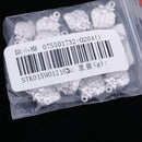 20Pcs Stainless Steel Strawberry Charms Pendant For DIY Jewelry Making Craft