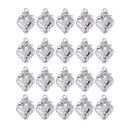 20Pcs Stainless Steel Strawberry Charms Pendant For DIY Jewelry Making Craft