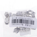 20 Pieces Antique Silver Large Hole Spacer Beads Jewelry Making Bracelet DIY