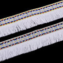 3Yards 35mm Tassel Trim Fringe Ribbon for DIY Cloth Sewing Apparel Applique