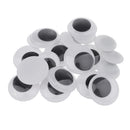 62 Pieces Mixed Movable Wiggly Eyes For Doll Dog Bear Eye Decor Crafts DIY