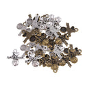 50 Pieces Charms Pendant I love softball 19.3 x 20.6 mm Tibetan Silver Plated Pendants Antique Jewelry Making DIY Handmade Craft Mix Antique Silver & Bronze