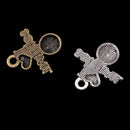 50 Pieces Charms Pendant I love softball 19.3 x 20.6 mm Tibetan Silver Plated Pendants Antique Jewelry Making DIY Handmade Craft Mix Antique Silver & Bronze