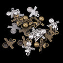 50 Pieces Charms Pendant I love softball 19.3 x 20.6 mm Tibetan Silver Plated Pendants Antique Jewelry Making DIY Handmade Craft Mix Antique Silver & Bronze