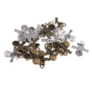 50 Pieces Charms Pendant I love softball 19.3 x 20.6 mm Tibetan Silver Plated Pendants Antique Jewelry Making DIY Handmade Craft Mix Antique Silver & Bronze