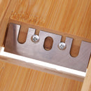 Soap Mold Candle Loaf Cutter Mold Natural Bamboo Beveler Planer Dish Box