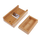 Soap Mold Candle Loaf Cutter Mold Natural Bamboo Beveler Planer Dish Box