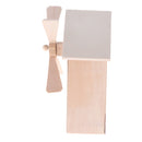 Children Paintable Untreated Wooden Money Box Piggy Bank Wooden Windmill Money Box DIY Crafts Desk Nursery Decorations