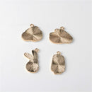 4 Pieces Assorted Alloy Charms Pendants for DIY Hair Accessories Jewelry Making DIY Craft