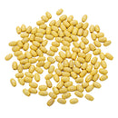 200 Pieces Dyed Yellow Wooden Barrel Beads Jewelry Making Charms DIY Bracelet Necklace Craft Handmade Accessories 10mm