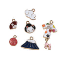 6 Pieces Alloy Rhinestone Embellishments Clear Flatback Rhinestone Buttons