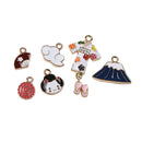 6 Pieces Alloy Rhinestone Embellishments Clear Flatback Rhinestone Buttons