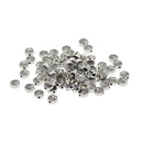 50 Pieces Tibetan Silver Coin Tree Of Life Spacer Metal Beads Jewelry Making