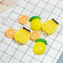 22 Pieces Lots Mixed DIY Flatbacks Resin Flat Back Pitaya Orange Apple Watermelon Carambola Banana Kiwi Cabochon Buttons Scrapbooking Slime Charm DIY Embellishment Craft
