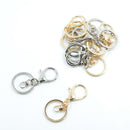 10 Pieces Mixed Color Lobster Clasps Key Chain Hook Split Ring Accessories