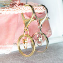 10 Pieces Mixed Color Lobster Clasps Key Chain Hook Split Ring Accessories
