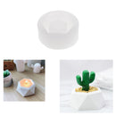 3D Hexagonal Shaped Silicone Mold Candlestick Plaster Concrete Flower Pot Mould Home Crafts Succulent Plants Decorations Handmade Candle Holder Mould Fondant Cake Mold