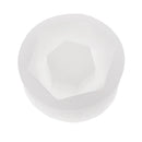 3D Hexagonal Shaped Silicone Mold Candlestick Plaster Concrete Flower Pot Mould Home Crafts Succulent Plants Decorations Handmade Candle Holder Mould Fondant Cake Mold