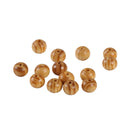 500 Pieces 6mm SMALL STRIPED ROUND WOODEN BEADS WOOD SPACER BEAD for DIY Jewelry Making Macrame Crafting Hair Accessories