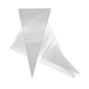 50 Pieces Cone Clear Sweet Chocolate Candy Cupcake Wrapper Birthday Party Favor Gifts Display Cellophane Cello Bags Decoration 27 x 8 cm