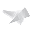 50 Pieces Cone Clear Sweet Chocolate Candy Cupcake Wrapper Birthday Party Favor Gifts Display Cellophane Cello Bags Decoration 27 x 8 cm