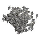 100 Pieces Mini Charms Antique Silver Leaves Shape Pendant Handmade Hanging Crafts for DIY Fashion Vintage Choker Necklace Bracelet Accessories