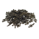 50 Pieces Charms Musical Note Designs 26*10mm Antique Bronze Plated Pendants Vinatge Jewelry Making DIY Handmade Craft Findings Accessories
