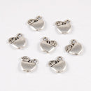 30 Pieces Apple Pendants For Bracelets Necklace Jewelry DIY Pendants Crafts