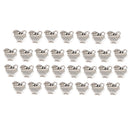 30 Pieces Apple Pendants For Bracelets Necklace Jewelry DIY Pendants Crafts