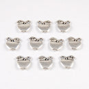 30 Pieces Apple Pendants For Bracelets Necklace Jewelry DIY Pendants Crafts