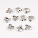 30 Pieces Apple Pendants For Bracelets Necklace Jewelry DIY Pendants Crafts