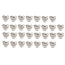 30 Pieces Apple Pendants For Bracelets Necklace Jewelry DIY Pendants Crafts