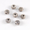 20Pieces Round Beads For DIY Bracelet Necklace Connector Spacer Charm Beads
