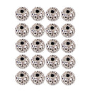 20Pieces Round Beads For DIY Bracelet Necklace Connector Spacer Charm Beads