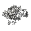50 Pieces Charms I love my cat heart cat head Designs 14x18mm Antique Silver Pendants Vinatge Jewelry Making DIY Handmade Cat Lovers Gifts Craft Findings Accessories