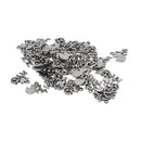 50 Pieces Charms I love my cat heart cat head Designs 14x18mm Antique Silver Pendants Vinatge Jewelry Making DIY Handmade Cat Lovers Gifts Craft Findings Accessories