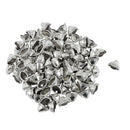 100 Pieces Antique Silver Tassel End Cap Beads Caps Stopper Jewelry Making Findings DIY Crafts Supplies