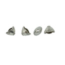 100 Pieces Antique Silver Tassel End Cap Beads Caps Stopper Jewelry Making Findings DIY Crafts Supplies
