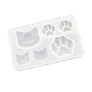 DIY Cabochon Silicone Mold Cat Claw Jewelry Necklace Pendant Crafts Molds