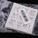 Halloween Letters Shape Silicone Fondant Molds Fondant Cake Decorating Tools Chocolate Mould for Children Party Cake Decoration