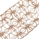 2 Meters Natural Jute Rustic Hessian Burlap Rope Craft Ribbon for Arts Crafts Wedding Party Xmas Christmas DIY Ornament Home Decoration 65mm