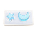 Translucent Silicone Mould Moon Star Shape Fondant Decoration Cake Baking Chocolate Sugar Mold Tools DIY Handmade Crafts