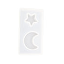 Translucent Silicone Mould Moon Star Shape Fondant Decoration Cake Baking Chocolate Sugar Mold Tools DIY Handmade Crafts